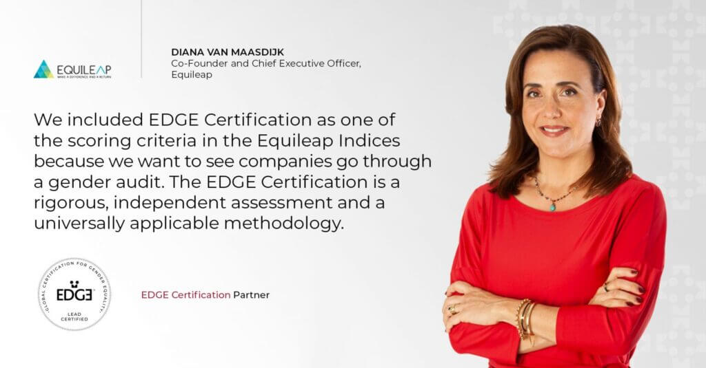 Equileap EDGE Certification Partner Diana Van Maasdijk